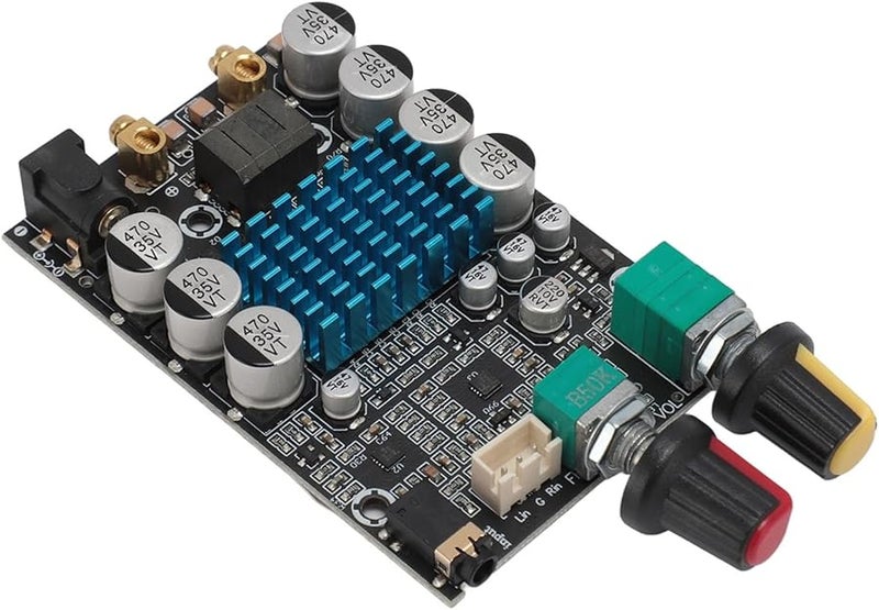 Digital Subwoofer Amplifier Board 100W High Performance Power Module DIY Speaker Black - Image 3